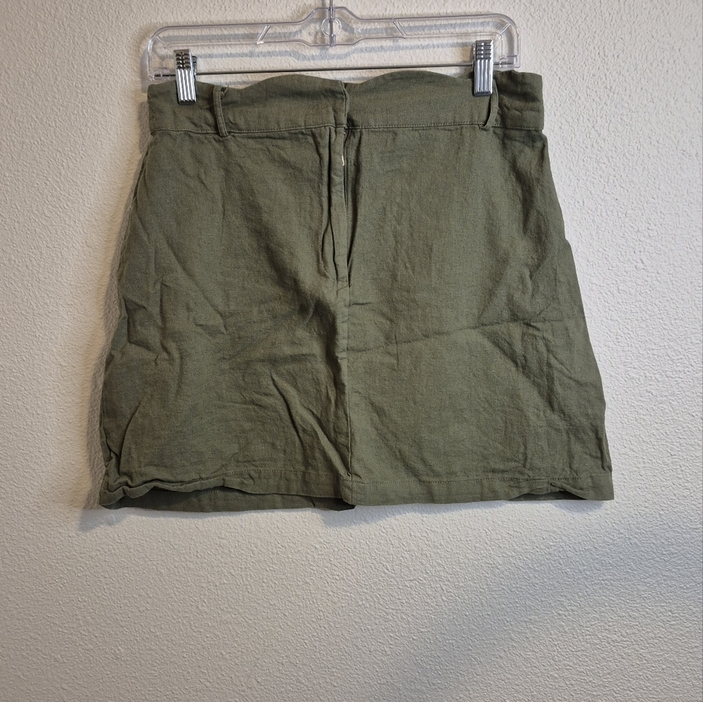 Blu pepper green skirt #290